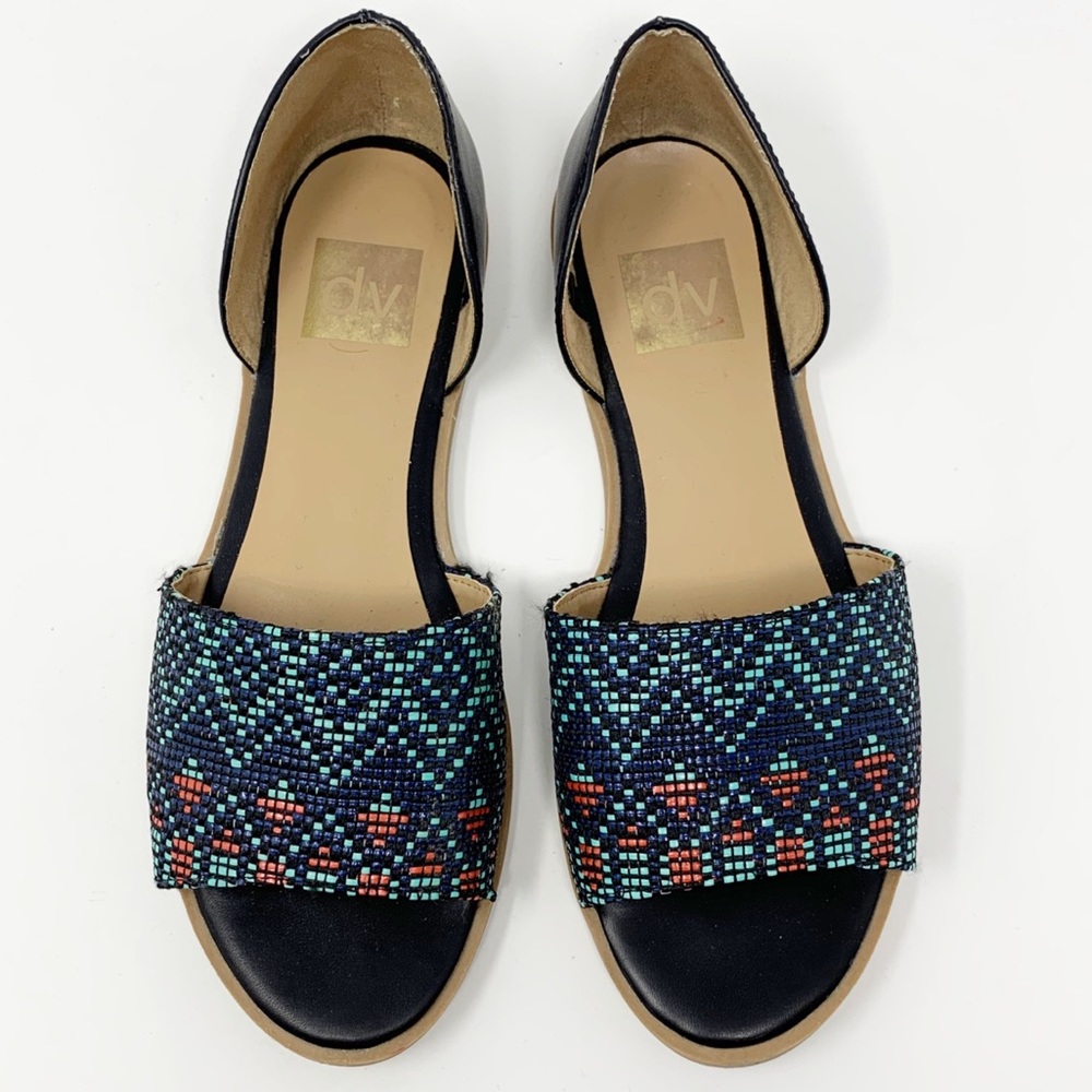 DV By DOLCE VITA Target Open Toe D'Orsay Flats 7.5